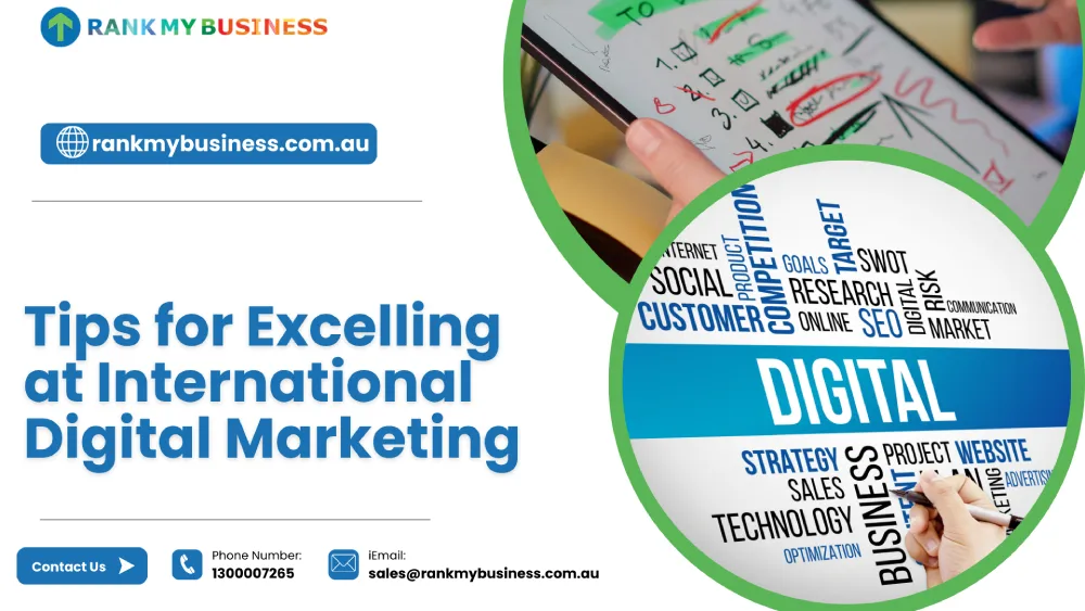 Tips for Excelling at International Digital Marketing