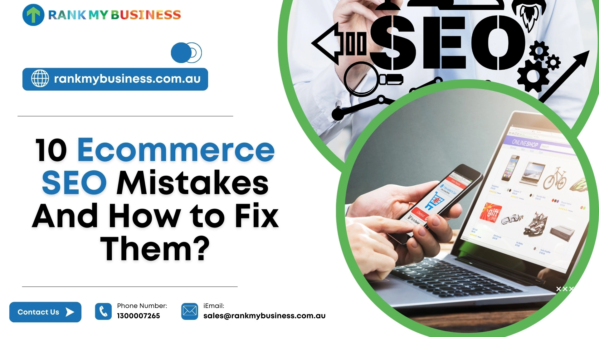 10 Ecommerce SEO Mistakes And How to Fix Them