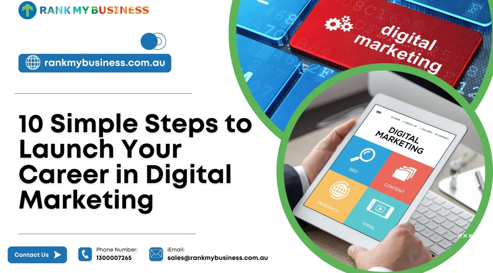 10 Simple Steps to Launch Your Career in Digital Marketing