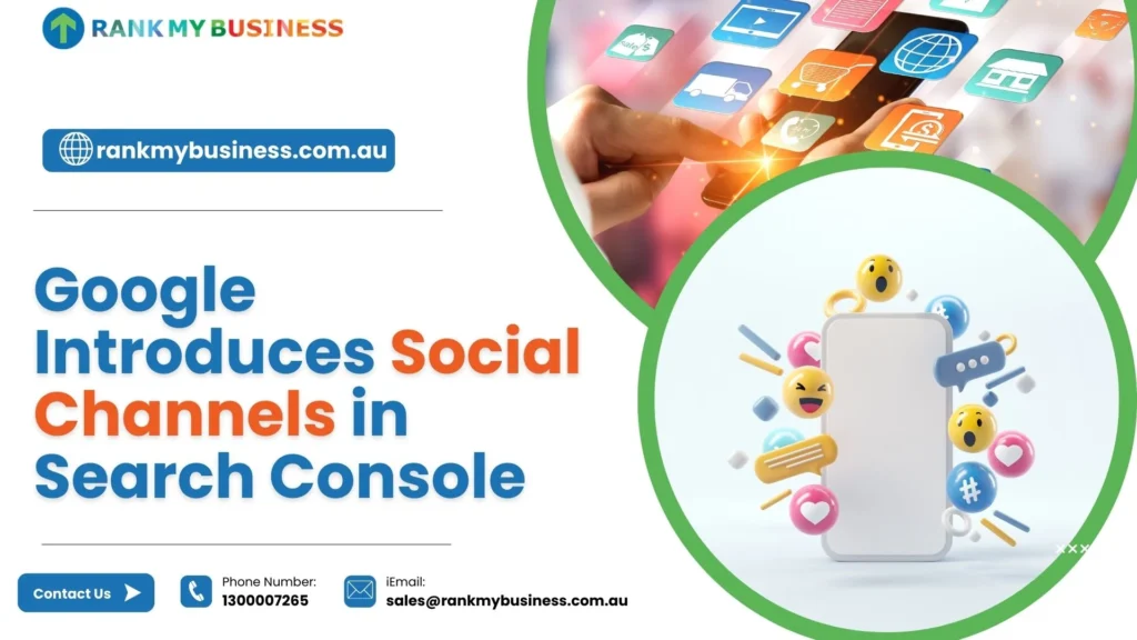 Google Introduces Social Channels in Search Console