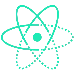 react logo