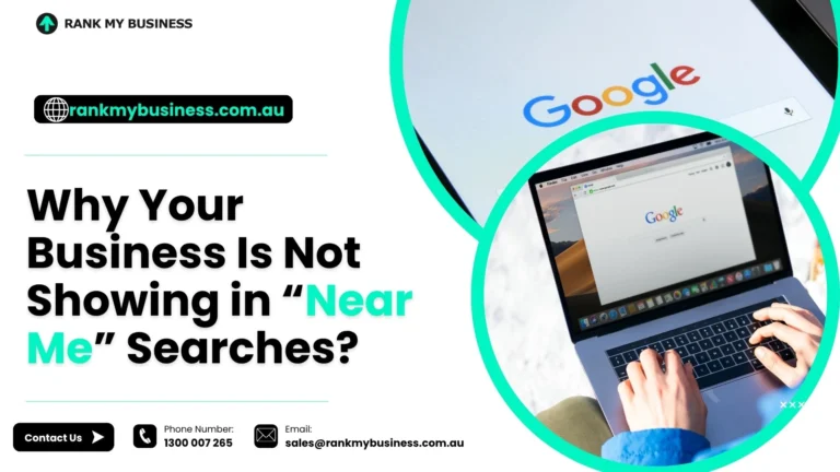 Business Is Not Showing in “Near Me” Searches