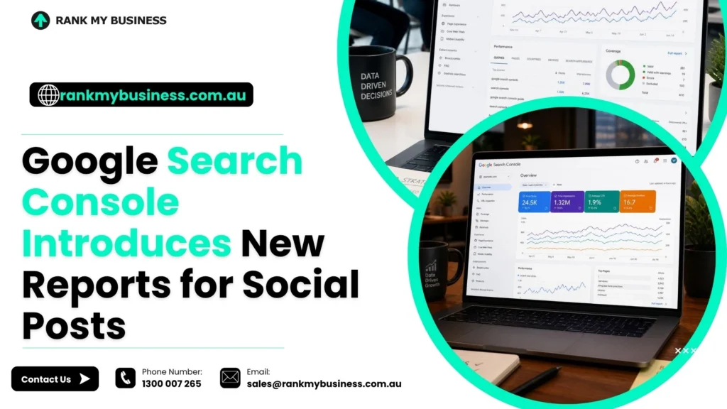 GSC Introduces Reports for Social Posts