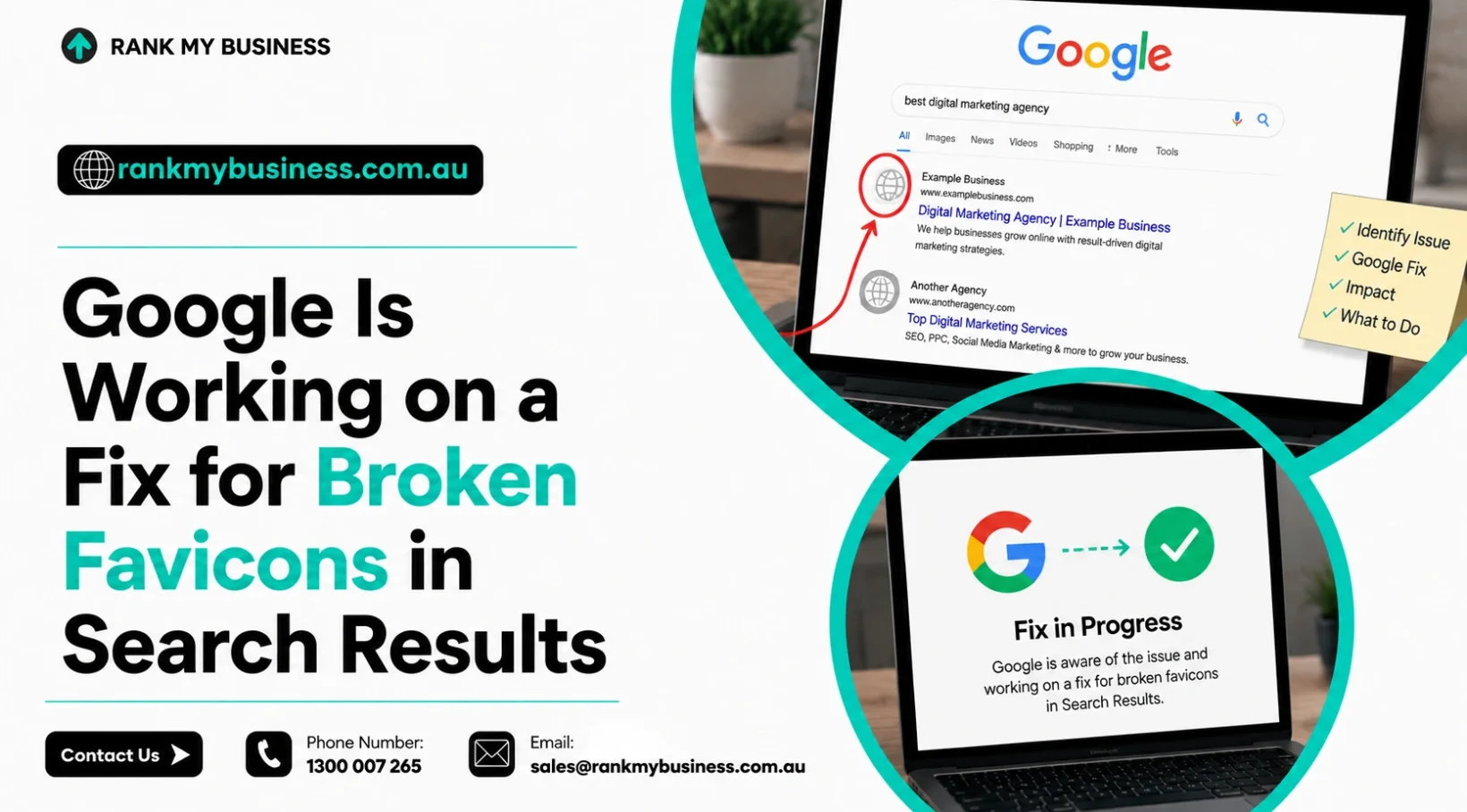 Google Is Working on a Fix for Broken Favicons in Search Results