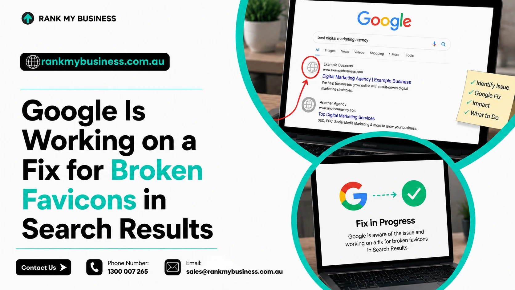 Google Is Working on a Fix for Broken Favicons