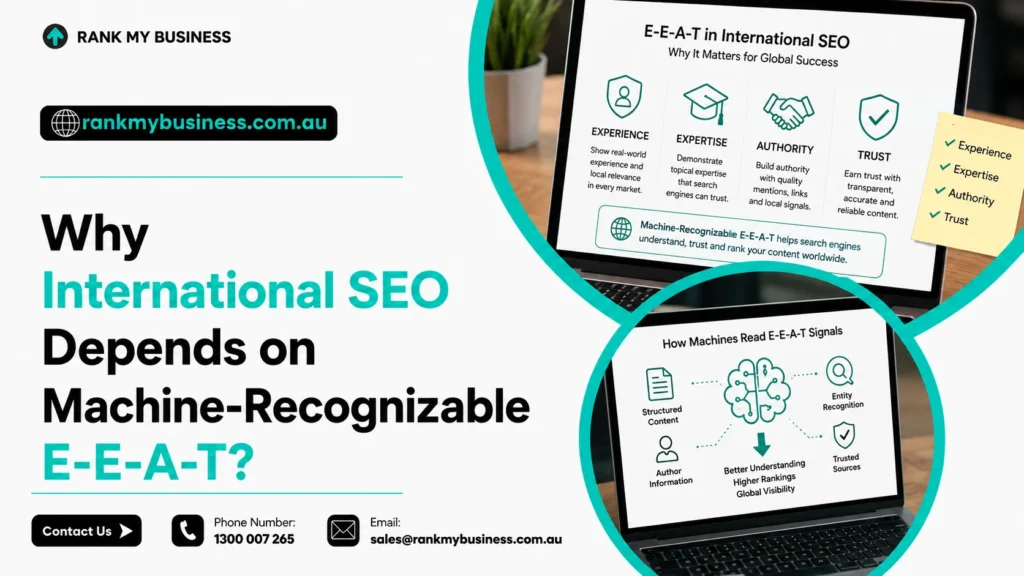 International SEO Depends on Machine-Recognizable E-E-A-T