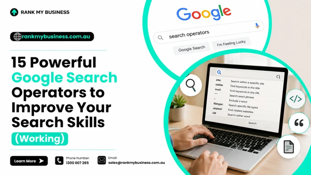 Powerful Google Search Operators